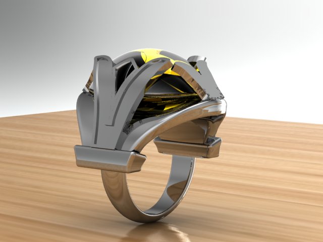 Carlota Ring, View 2